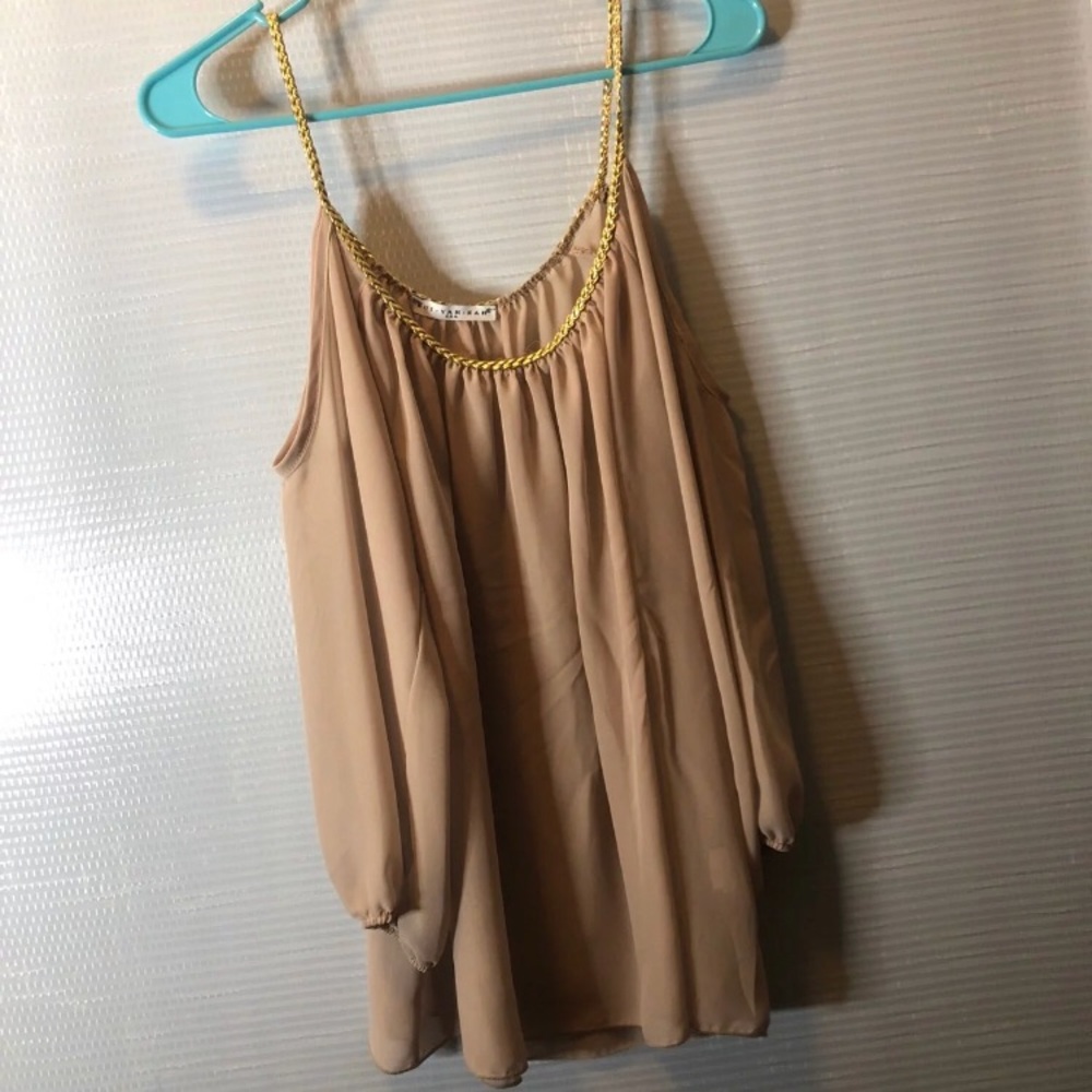 Sheer Off The Shoulder Top